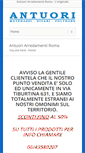 Mobile Screenshot of antuori.it